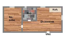 Jednoiposoban stan, Novi Sad, prodaja, 28m2, 40290e, id932789